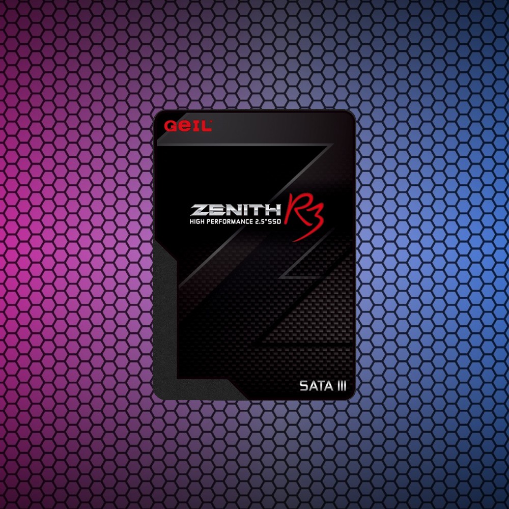 Твердотельный накопитель 512GB SSD GEIL GZ25R3-512G ZENITH R3 Series 2,5” SSD SATAIII